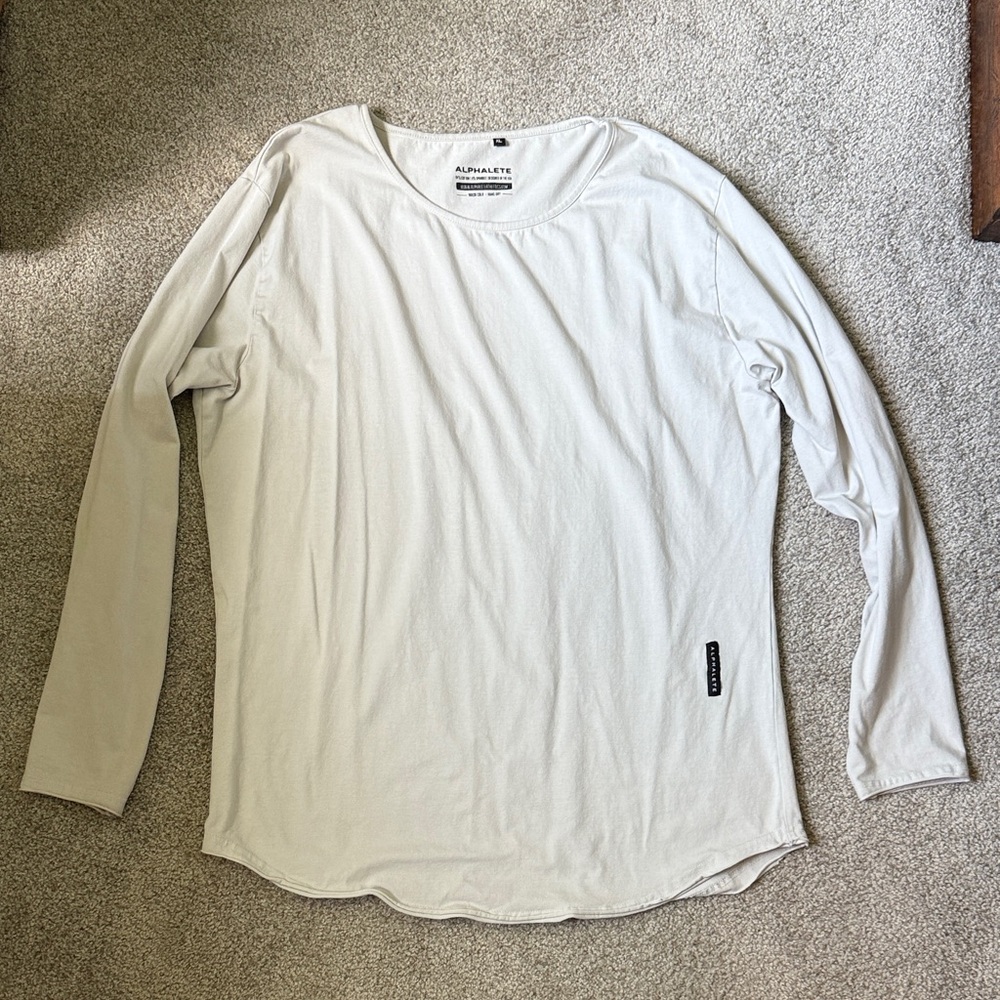 Alphalete scoop neck long sleeve